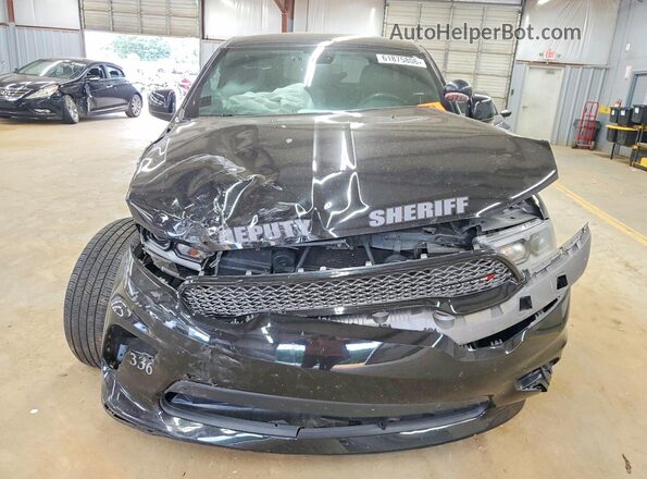 1C4SDJFT0PC673707 2023 DODGE DURANGO Black Вид спереду
