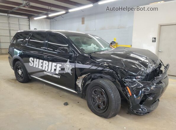 1C4SDJFT0PC673707 2023 DODGE DURANGO Black Передня права чверть