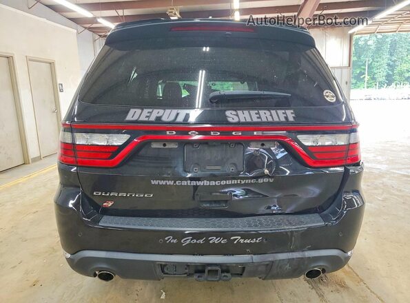 1C4SDJFT0PC673707 2023 DODGE DURANGO Black Вид ззаду