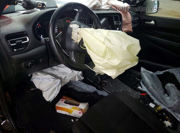 1C4SDJFT0PC673707 2023 DODGE DURANGO Black Вид панелі приладів