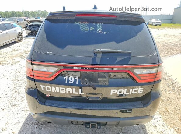 1C4SDJFT0PC688790 2023 DODGE DURANGO Black უკანა ხედი