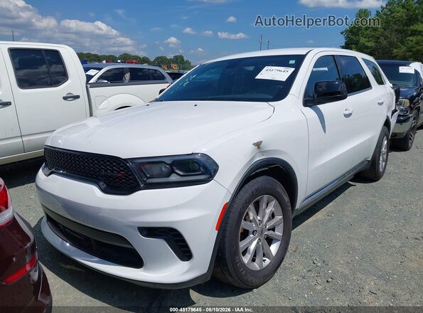 1C4SDJFT1PC653210 2023 DODGE DURANGO White Առջևի ձախ երեք քառորդ տեսարան