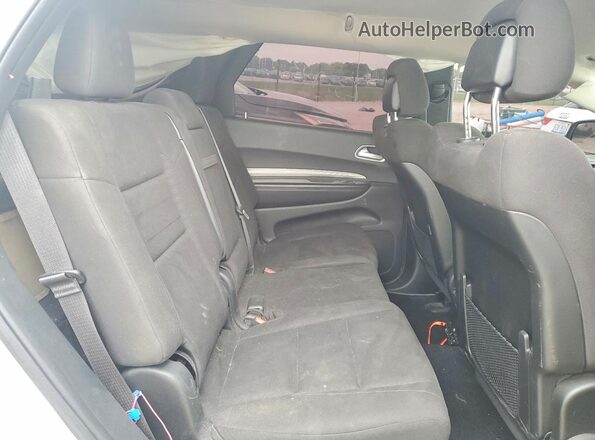 1C4SDJFT3KC631945 2019 DODGE DURANGO White Widok wnętrza z tyłu