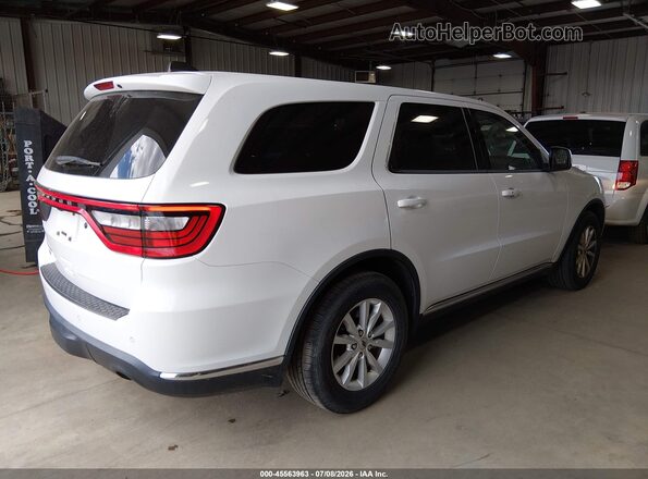 1C4SDJFT3KC701119 2019 DODGE DURANGO White Trasero derecho