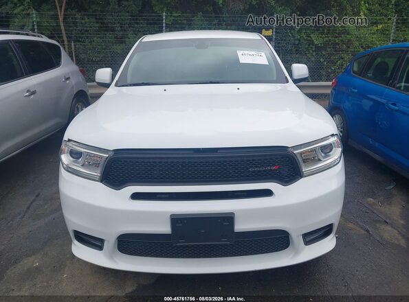 1C4SDJFT5KC745350 2019 DODGE DURANGO White ხელსაწყოთა პანელის ხედი