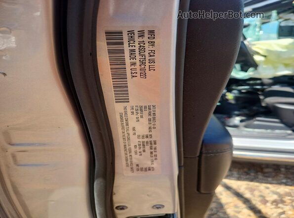 1C4SDJFT5RC101227 2024 DODGE DURANGO Серебряный Вид подкапотного пространства