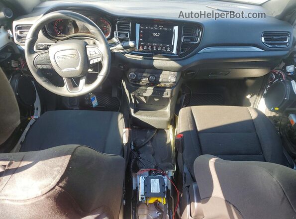 1C4SDJFT8PC626652 2023 DODGE DURANGO White Առջևի վահանակի տեսք