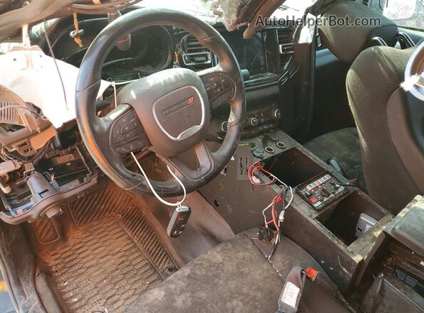 1C4SDJFT8PC673860 2023 DODGE DURANGO Black Widok deski rozdzielczej