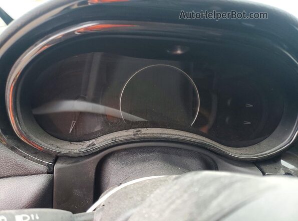 1C4SDJFTXNC200250 2022 DODGE DURANGO Black Instrument cluster view