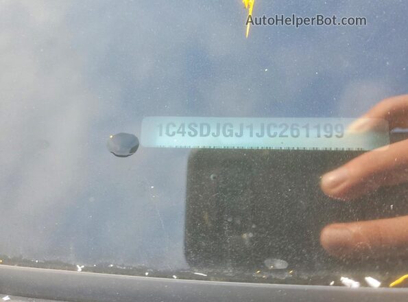 1C4SDJGJ1JC261199 2018 DODGE DURANGO Silver სალონის 360-გრადუსიანი ხედი