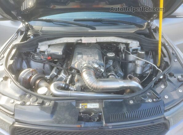 1C4SDJGJ1JC261199 2018 DODGE DURANGO Silver ძრავის განყოფილების ხედი