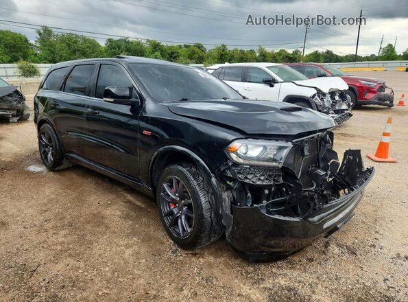 1C4SDJGJ1LC192968 2020 DODGE DURANGO Black Front right