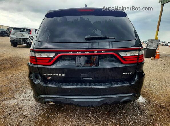 1C4SDJGJ1LC192968 2020 DODGE DURANGO Black Rear view