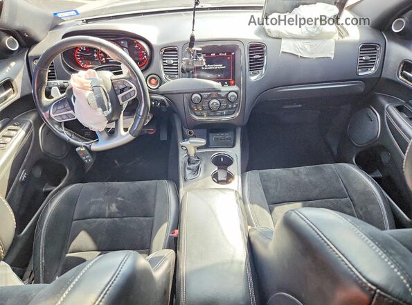 1C4SDJGJ1LC192968 2020 DODGE DURANGO Black Dashboard view
