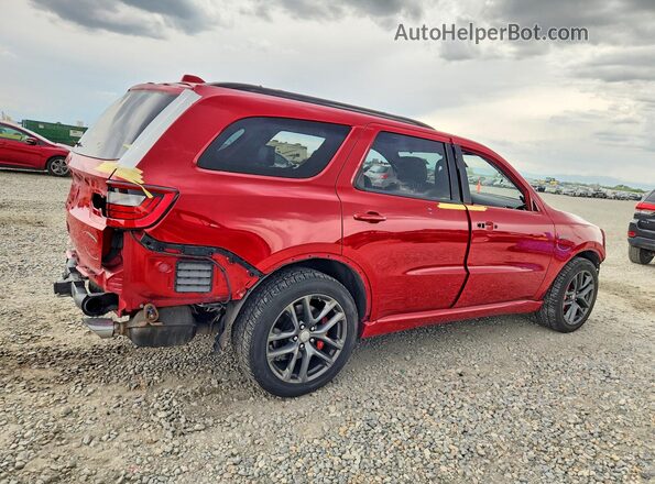 1C4SDJGJ1LC248150 2020 DODGE DURANGO Красный Задняя правая четверть