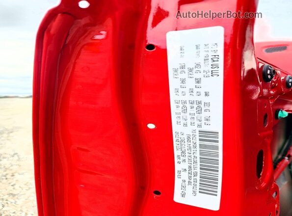 1C4SDJGJ1LC248150 2020 DODGE DURANGO Красный Панорамный вид салона 360°
