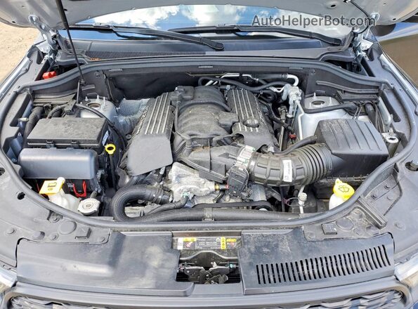 1C4SDJGJ1PC691081 2023 DODGE DURANGO Black Vista del compartimento del motor