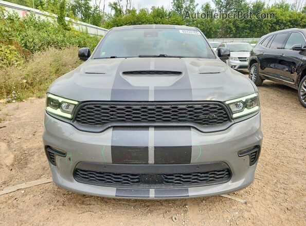 1C4SDJGJ2PC545370 2023 DODGE DURANGO Серый Вид спереди