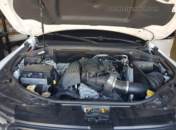 1C4SDJGJ3MC599210 2021 DODGE DURANGO White Rear interior view