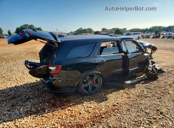 1C4SDJGJ4JC159539 2018 DODGE DURANGO Black Задня права чверть