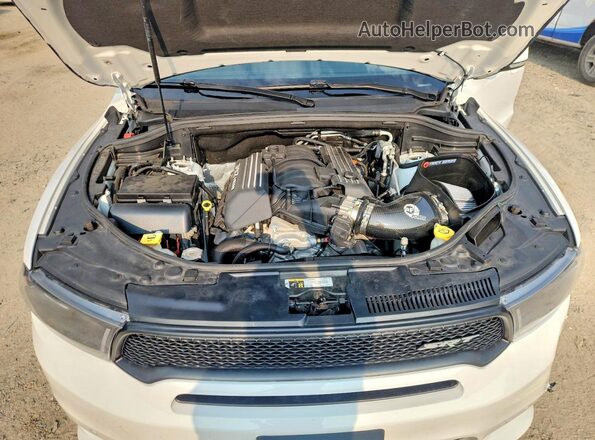 1C4SDJGJ4JC473174 2018 DODGE DURANGO Белый Вид подкапотного пространства