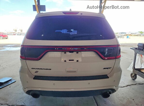 1C4SDJGJ6JC213617 2018 DODGE DURANGO White Widok z tyłu
