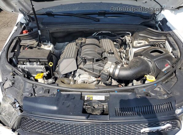 1C4SDJGJ6JC262381 2018 DODGE DURANGO Белый Вид подкапотного пространства