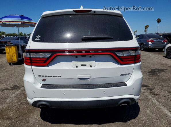 1C4SDJGJ7JC210208 2018 DODGE DURANGO White Widok z tyłu