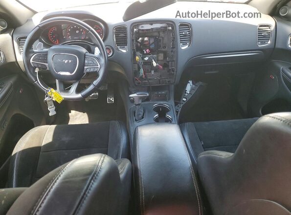 1C4SDJGJ7JC210208 2018 DODGE DURANGO White Widok deski rozdzielczej