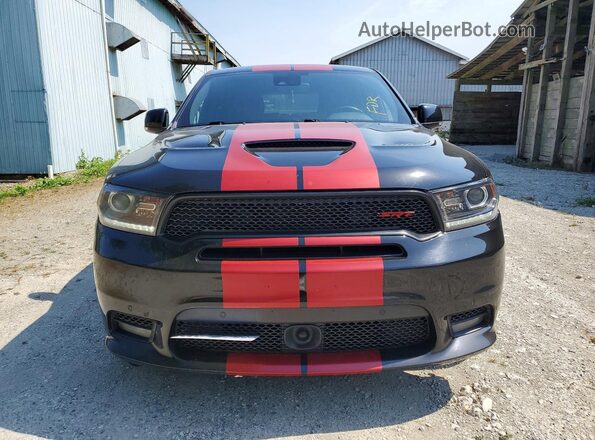 1C4SDJGJ7KC756198 2019 DODGE DURANGO Black Vista frontal