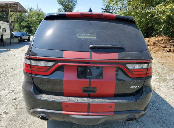 1C4SDJGJ7KC756198 2019 DODGE DURANGO Black Vista trasera