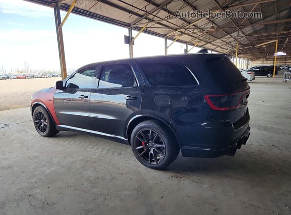 1C4SDJGJXJC445251 2018 DODGE DURANGO Black Trasero izquierdo