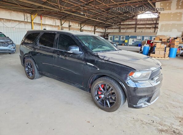 1C4SDJGJXJC445251 2018 DODGE DURANGO Black Delantero derecho