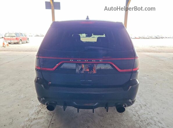 1C4SDJGJXJC445251 2018 DODGE DURANGO Black Vista trasera