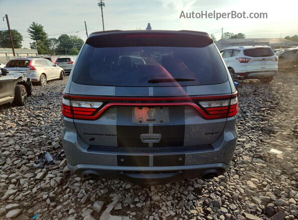 1C4SDJGJXMC599219 2021 DODGE DURANGO Gray უკანა ხედი