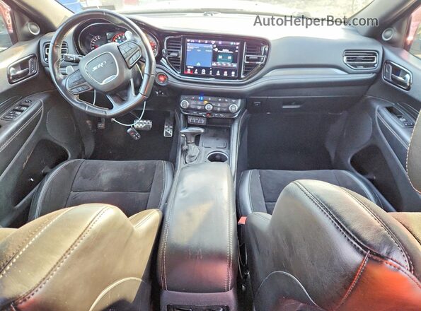 1C4SDJGJXMC599219 2021 DODGE DURANGO Gray წინა პანელის ხედი