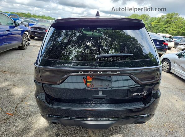 1C4SDJH91MC800929 2021 DODGE DURANGO Черный Вид сзади