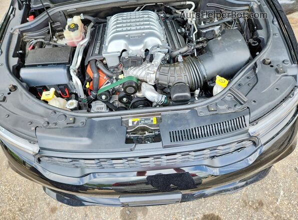 1C4SDJH91MC800929 2021 DODGE DURANGO Черный Вид подкапотного пространства