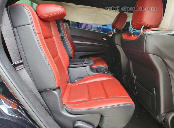 1C4SDJH91MC800929 2021 DODGE DURANGO Черный Вид задней части салона