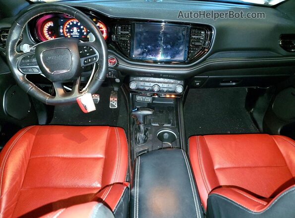 1C4SDJH94MC605715 2021 DODGE DURANGO Charcoal Widok deski rozdzielczej