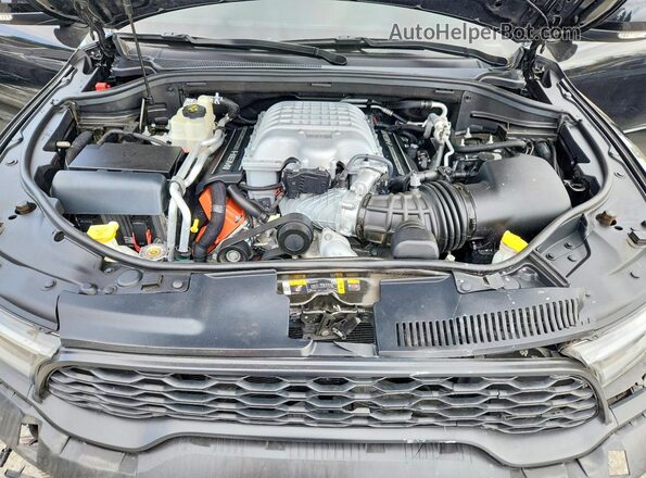 1C4SDJH98PC678929 2023 DODGE DURANGO Black Widok wnętrza z tyłu