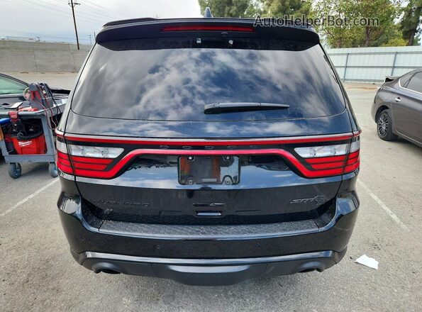 1C4SDJH98PC678929 2023 DODGE DURANGO Black Widok z tyłu