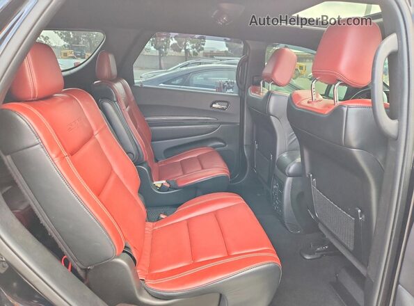 1C4SDJH98PC678929 2023 DODGE DURANGO Black Widok tylnych siedzeń