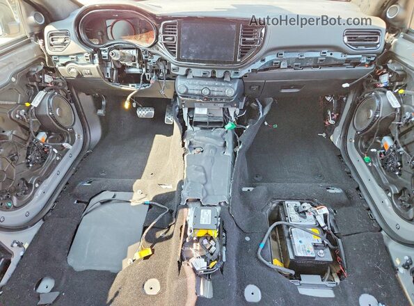 1C4SDJH9XRC101693 2024 DODGE DURANGO Серый Вид панели приборов
