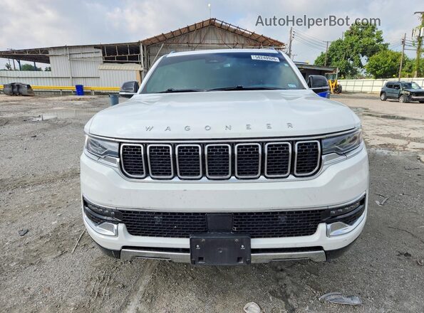 1C4SJRDP0PS571858 2023 JEEP WAGONEER White Դիմացի տեսք