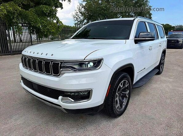 1C4SJRDPXPS530721 2023 JEEP WAGONEER White Rear left