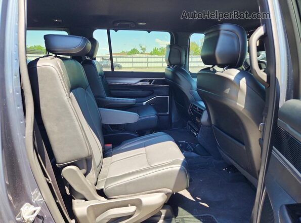 1C4SJSBP0SS503515 2025 JEEP WAGONEER Charcoal Rear interior view