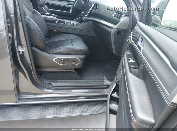 1C4SJSBP0SS527927 2025 JEEP WAGONEER L Gray Вид салону спереду