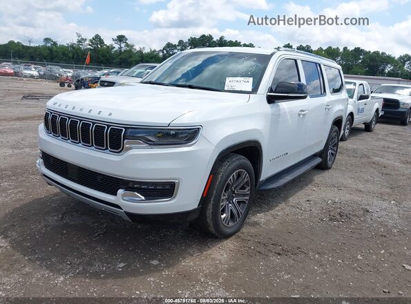 1C4SJSBP1RS105322 2024 JEEP WAGONEER L White Przód lewy