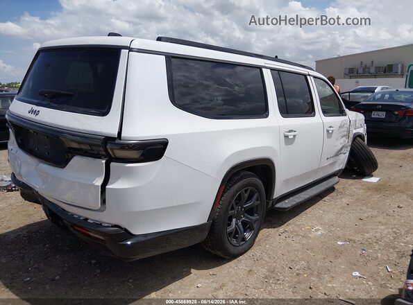 1C4SJSBP1TS157833 2026 JEEP GRAND WAGONEER L Белый Задняя правая четверть